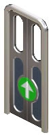 "End Passant" One-Way Door